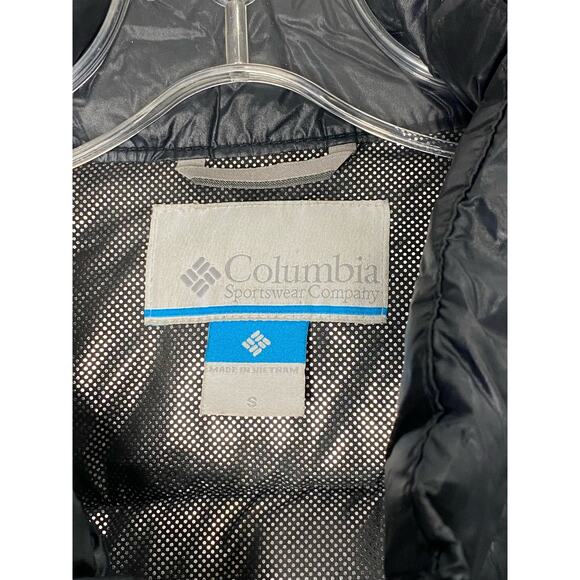Columbia Mens Omni Heat Puffer Coat size Small Black - Picture 2 of 10
